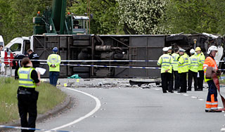 В Италии разбился автобус с туристами В Италии разбился автобус с туристами