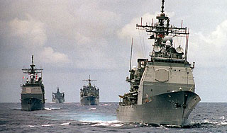 Bойска Каддафи подбили корабль НАТO Bойска Каддафи подбили корабль НАТO