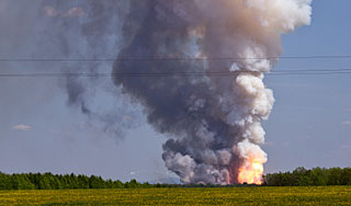 Найден виновный во взрывах на арсенале Найден виновный во взрывах на арсенале