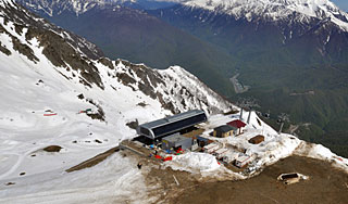 Над Сочи ставят снежный эксперимент Над Сочи ставят снежный эксперимент