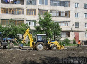 Ремонт дворов планируют закончить к октябрю текущего года