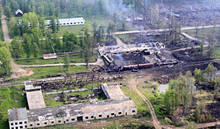 В Башкирии ищут пропавших после взрывов В Башкирии ищут пропавших после взрывов