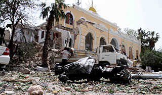 НАТО нанесло мощнейший удар по Триполи НАТО нанесло мощнейший удар по Триполи