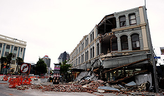 Стихия разрушила город в Новой Зеландии Стихия разрушила город в Новой Зеландии