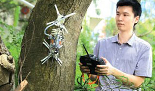 Робот-леший спасет лес от пожаров Робот-леший спасет лес от пожаров