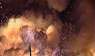 Туркмения закрыла горящий город Туркмения закрыла горящий город