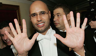 Сын Каддафи выдал переговоры отца Сын Каддафи выдал переговоры отца