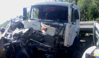 В ДТП под Вологдой разбились семь человек В ДТП под Вологдой разбились семь человек