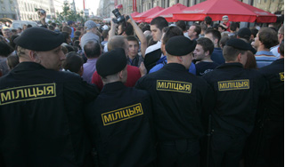 В Минске задерживали случайных прохожих В Минске задерживали случайных прохожих