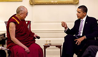 Встреча Обамы и далай-ламы задела Китай Встреча Обамы и далай-ламы задела Китай