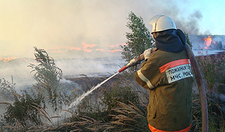 Якутию охватили невыносимая жара и дым Якутию охватили невыносимая жара и дым