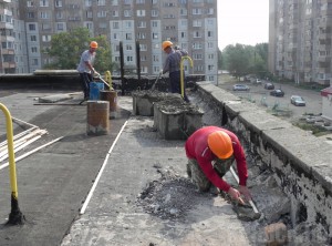 Ремонт кровли котельной по улице Кромская приблизился к завершению