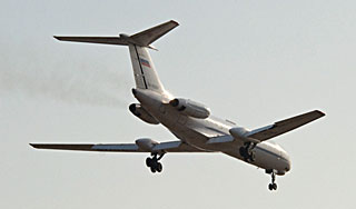 В Екатеринбурге аварийно сел Ту-134 В Екатеринбурге аварийно сел Ту-134