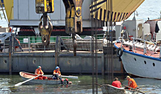 Подъем "Булгарии" запретили показывать Подъем "Булгарии" запретили показывать