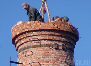 В Бежицком районе Брянска отремонтировали дымовую трубу