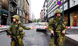 В Осло проходит спецоперация В Осло проходит спецоперация