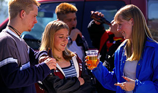 Подростков лишили пива Подростков лишили пива