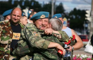 В День ВДВ на полчаса перекроют проспект Ленина