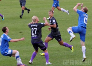 Брянское «Динамо» на тренировке обыграло «Балтику»