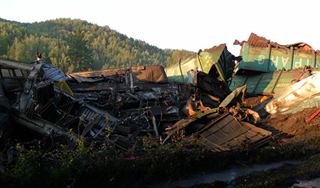 Поезда на юг идут в обход аварии Поезда на юг идут в обход аварии