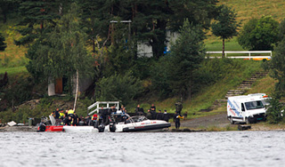 Брейвик показал убийство людей на острове Брейвик показал убийство людей на острове