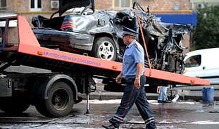 Назван виновник ДТП на Садовом кольце Назван виновник ДТП на Садовом кольце