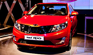 Kia показала "русский" Rio Kia показала "русский" Rio