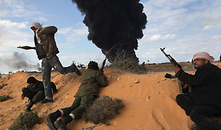 Враги Каддафи пошли на штурм Триполи Враги Каддафи пошли на штурм Триполи