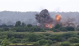 Названы причины взрыва на полигоне Ашулук Названы причины взрыва на полигоне Ашулук