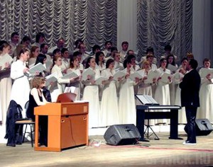 Академический хор признается в любви к Брянску