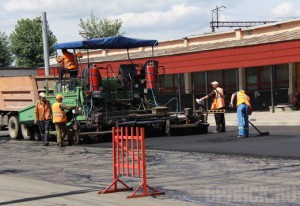 В Володарском районе Брянска благоустроили привокзальную территорию