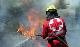 В Калифорнии проводят эвакуацию жителей В Калифорнии проводят эвакуацию жителей