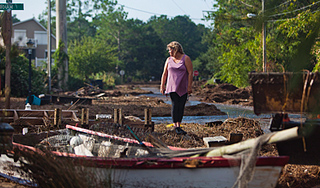 В США растет число жертв атаки "Айрин" В США растет число жертв атаки "Айрин"
