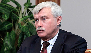 Петербург получил нового губернатора Петербург получил нового губернатора