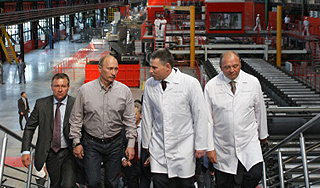 Путин: России нужна новая промышленность Путин: России нужна новая промышленность