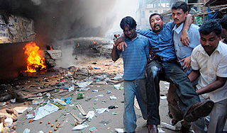 В столице Индии прогремел мощный взрыв В столице Индии прогремел мощный взрыв