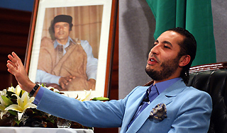 Сын Каддафи успел бежать в Нигер Сын Каддафи успел бежать в Нигер