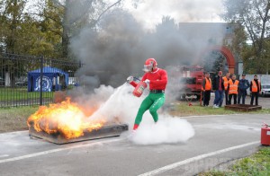 Стартовали международные соревнования пожарных