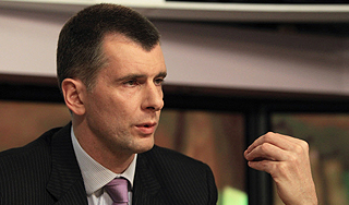 Прохоров выставил счет заговорщикам Прохоров выставил счет заговорщикам
