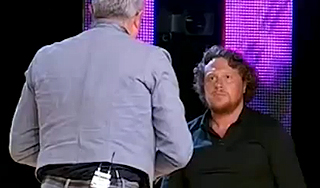 Лебедев избил Полонского в эфире НТВ Лебедев избил Полонского в эфире НТВ