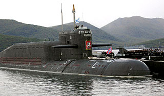 Рыбаки повредили атомную подводную лодку Рыбаки повредили атомную подводную лодку