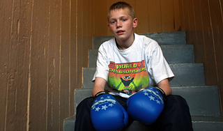 В Англии на ринг выпустили детей В Англии на ринг выпустили детей