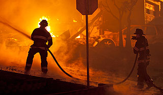 В Петербурге вспыхнула казарма с военными В Петербурге вспыхнула казарма с военными