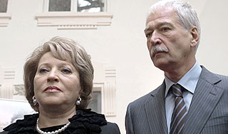 Грызлов сходил к Матвиенко в гости Грызлов сходил к Матвиенко в гости