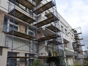 Ремонт детской поликлиники №2 планируют закончить в текущем году