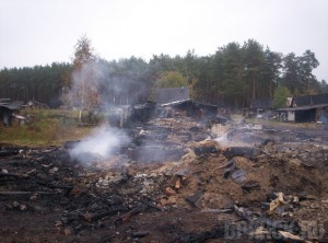 Задержан молодой человек, спаливший свыше сотни сараев в Сельцо На месте сараев в Сельцо теперь пепелище