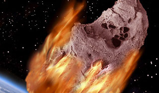 Метеорит упал на дом во Франции Метеорит упал на дом во Франции