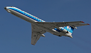 Пилоты смогли остановить горящий Ту-134 Пилоты смогли остановить горящий Ту-134