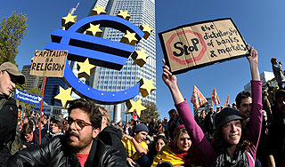 Бунт против Уолл-стрит захватывает весь мир Бунт против Уолл-стрит захватывает весь мир