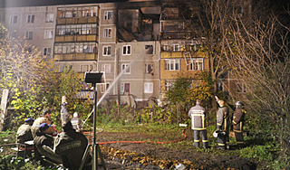 В пожаре под Москвой увидели следы теракта В пожаре под Москвой увидели следы теракта